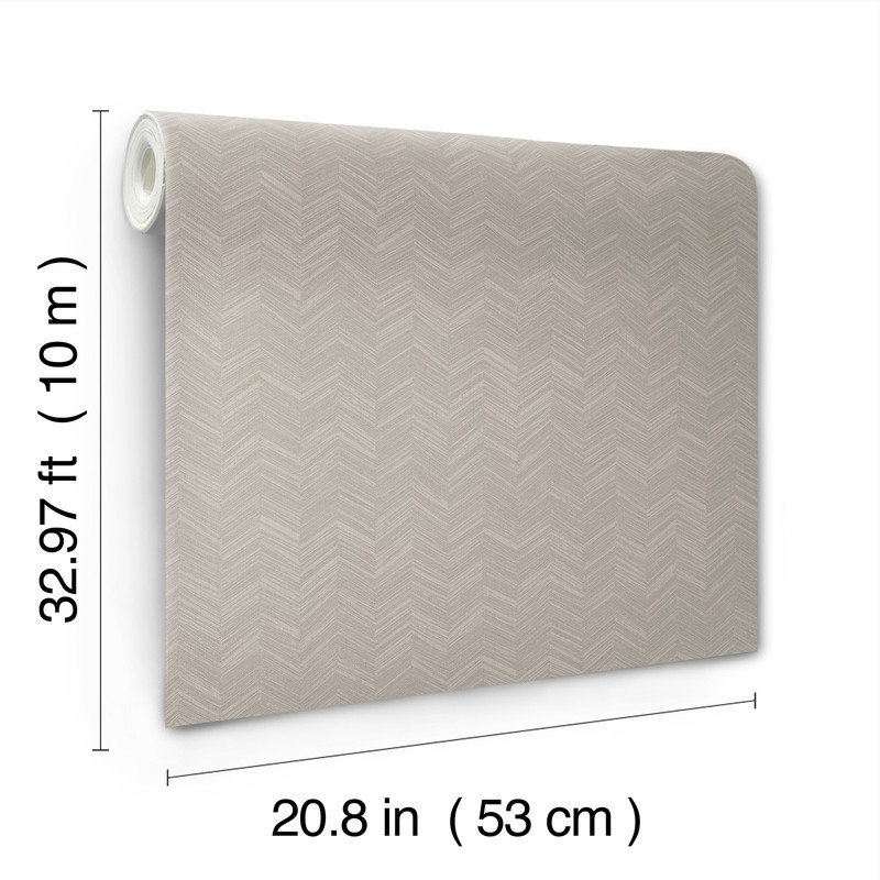 Papier peint Dutch Braid, Taupe clair
