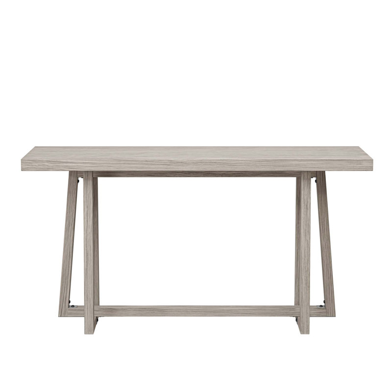 59.84" Rectangular Console Table, Gray