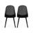 Black Polypropylene Outdoor Chair - Posey With Stable And Stylish Design Posey Chair Polypropylene, Weather-, Diamond Mesh Seat