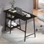 Ensemble de bureau à domicile et chaise pour bureau d'ordinateur et ensemble de chaise de bureau ergonomique en filet-88575794