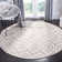 Fung Hand Woven Flat Weave Wool/Cotton Geometric Rug in Gray/Ivory