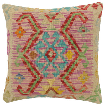 Turkish Sabrinna Hand Woven Kilim Pillow