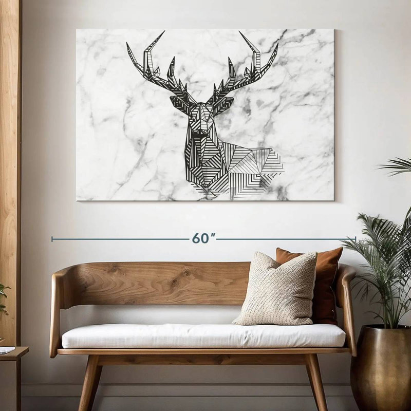 Brampt Geometric Stag