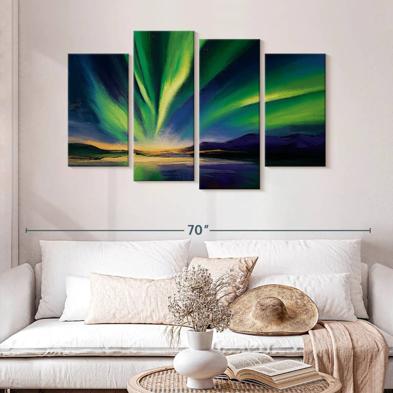 Avery Abstract Aurora Borealis