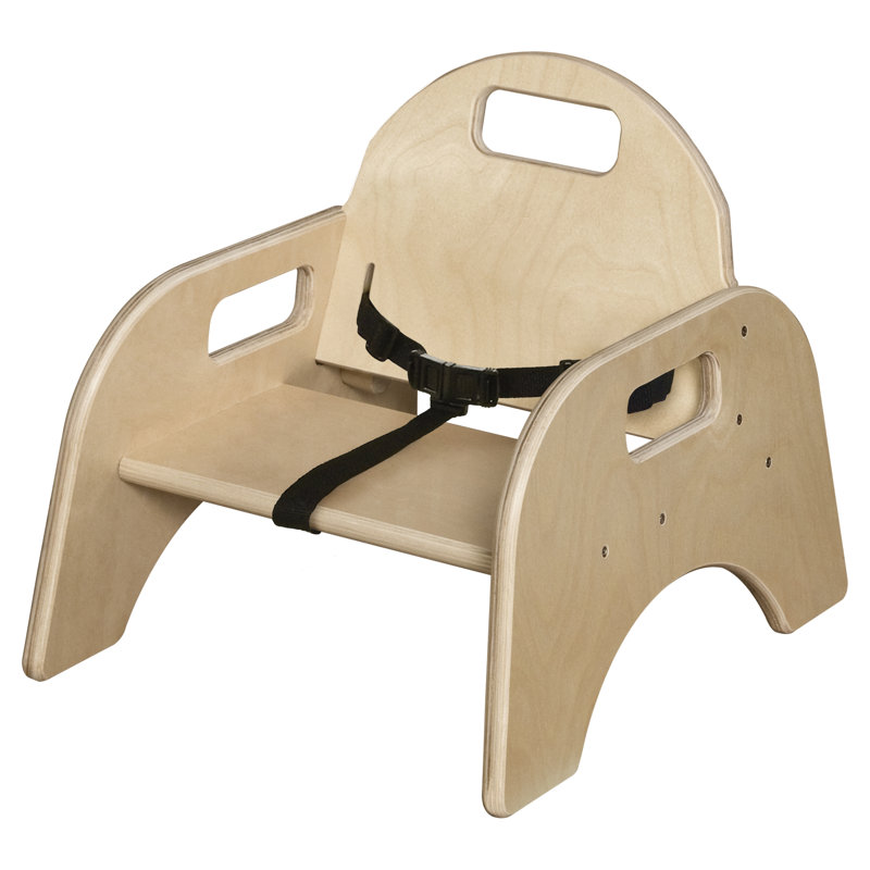 Woodie Chair Carton, Includes Belt Strap, 13", Standard Birch