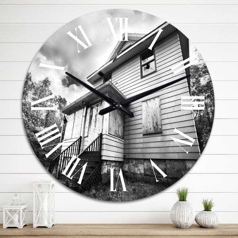 Horloge murale Broken Down, Moyen