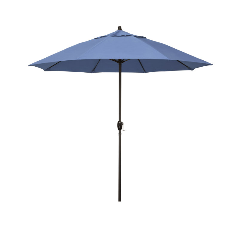Parasol de marché 7,5 pi Tyshawn, Performance bleu givré