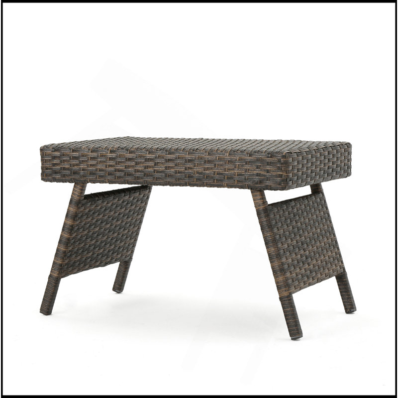 SALEM PE Snack Table, Weather-Resistant And Low-Maintenance For Outdoor Entertaining And Relaxation