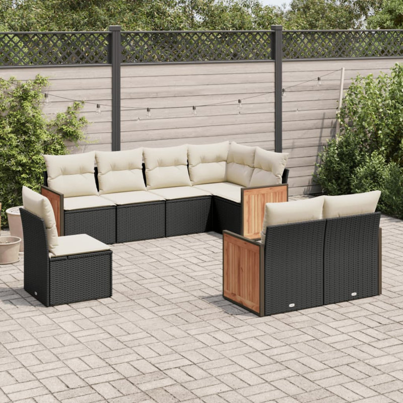 Ensemble de canapé de jardin Vidaxl