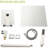 16 Inch Square Dual Shower Head Mount, Ceiling, Brushed Nickel In Ceiling Square,-121169545