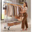 Bonville Adjustable Rolling Clothing Rack-606633599