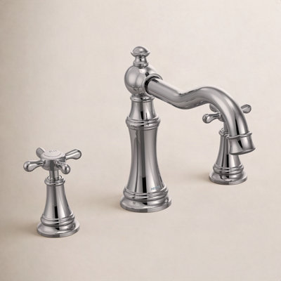 Weymouth Deck-Mounted Roman Tub Faucet Trim