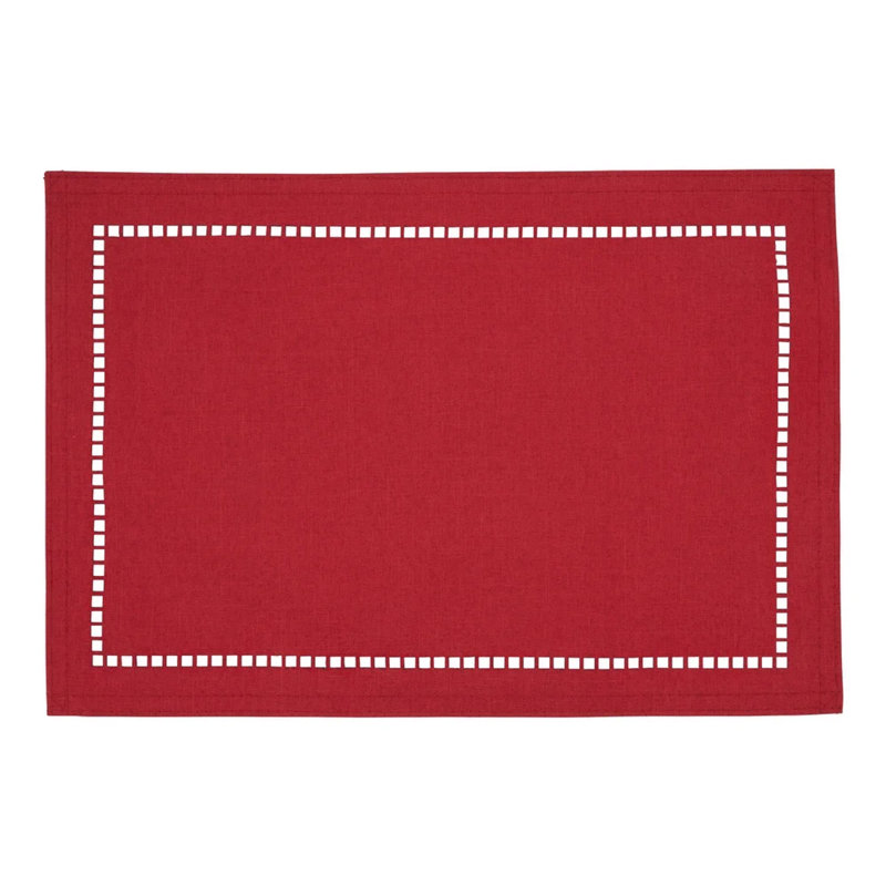 Napperon Leiker, Rouge