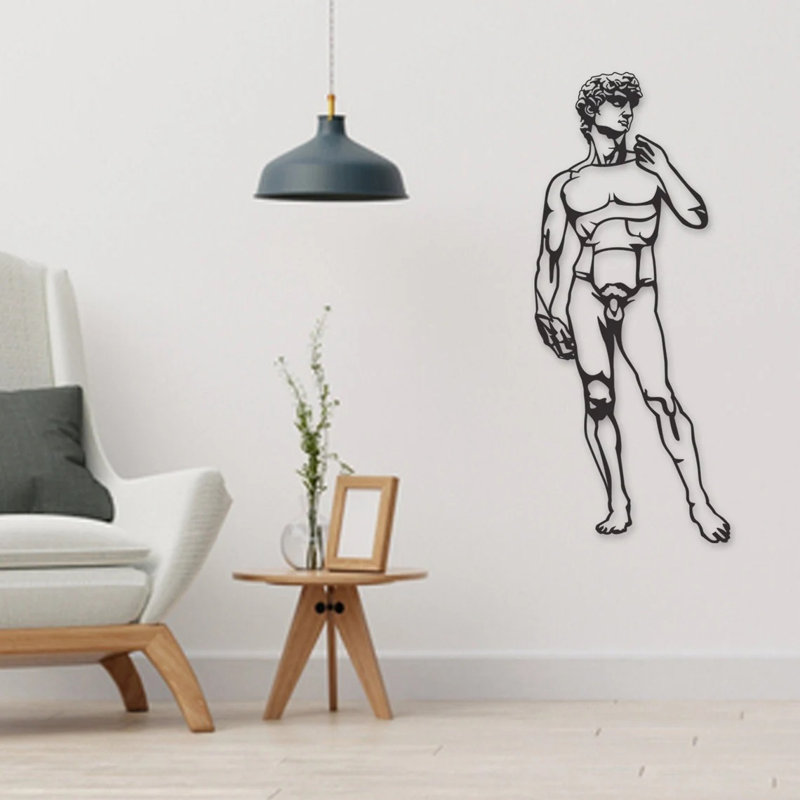 Handmade Traditional People Wall Decor on Metal