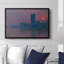 Les maisons du Parlement, coucher de soleil, 1903 - Claude Monet, toile tendue avec châssis-132874091-132874092