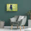 Art mural sur toile tendue - Art mural Rick Berk «Black Bear Cub In the Sun» pour le salon, la chambre à coucher ou le bureau - 22 x 32