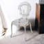 Chaise d'appoint Kennady en transparent