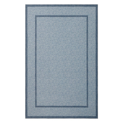 Tapis d'intérieur ultra mince - antidérapant, résistant aux marques et aux intempéries, facile à nettoyer et à séchage rapide - idéal pour la salle à manger, la chambre à coucher ou la cour arrière - 8 x 10 pi (244 x 305 cm) - Spécifications américaines