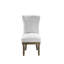 Chaise parsons rembourrée en lin beige-66619979-66619978