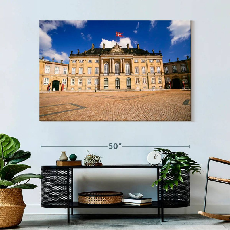 Amalienborg Palace, 34" H x 51" W