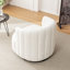 Fauteuil demi-tonneau pivotant rembourré Bryonie-1787267309