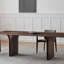 Table de salle à manger simple en bois massif-105353894