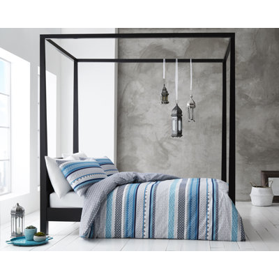 Rowles Striped Duvet Cover Set with Pillowcases
