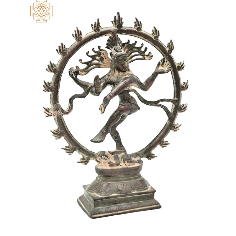 Figurine lord Shiva comme Nataraja