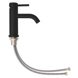 ZLINE Rubicon Elegant Single Handle Bath Faucet in Matte Black