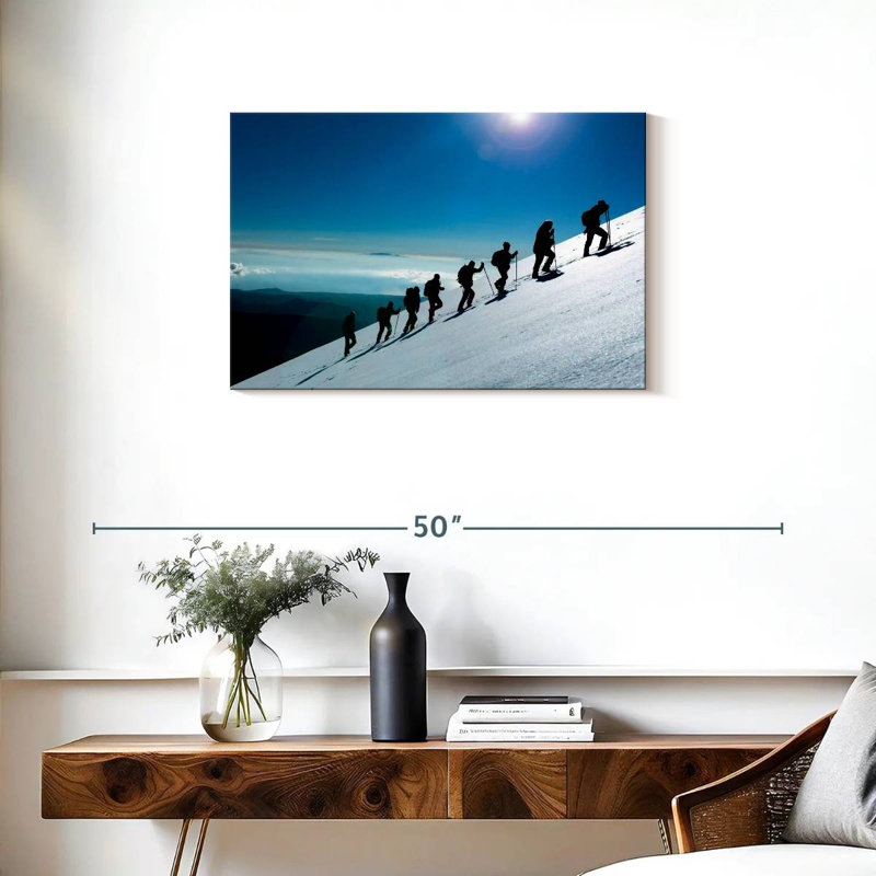 Randonnée hivernale Sireci, H 20 po x l 30 po