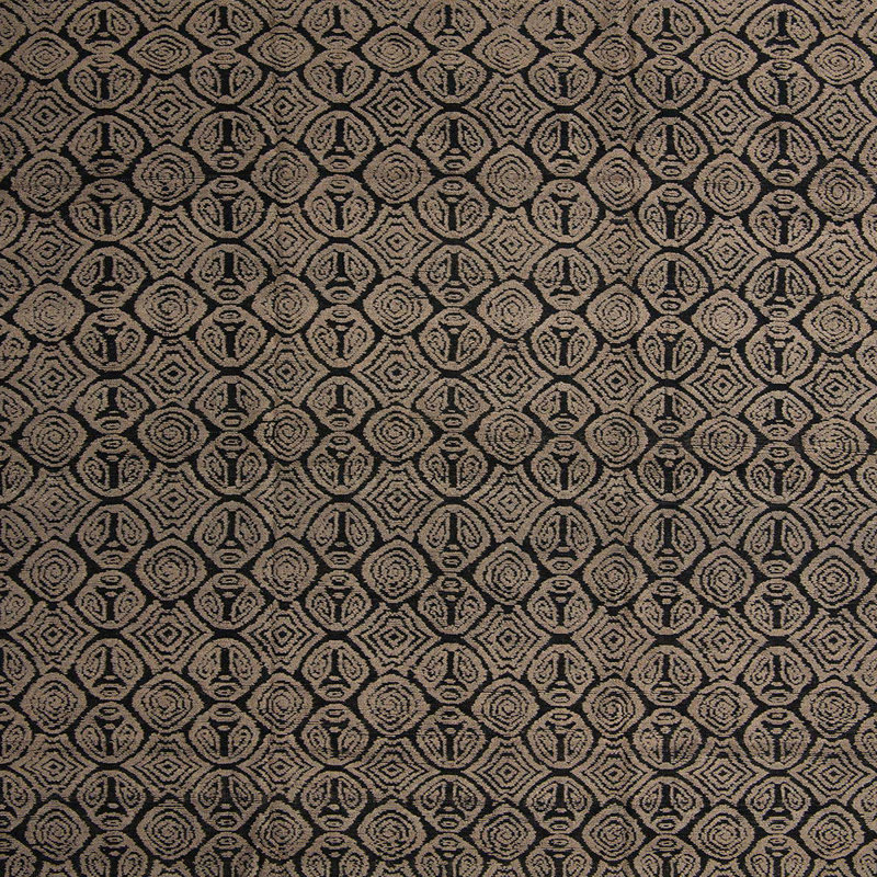 Tapis abstrait à motif abstrait moderne 5126, Carré 8 pi