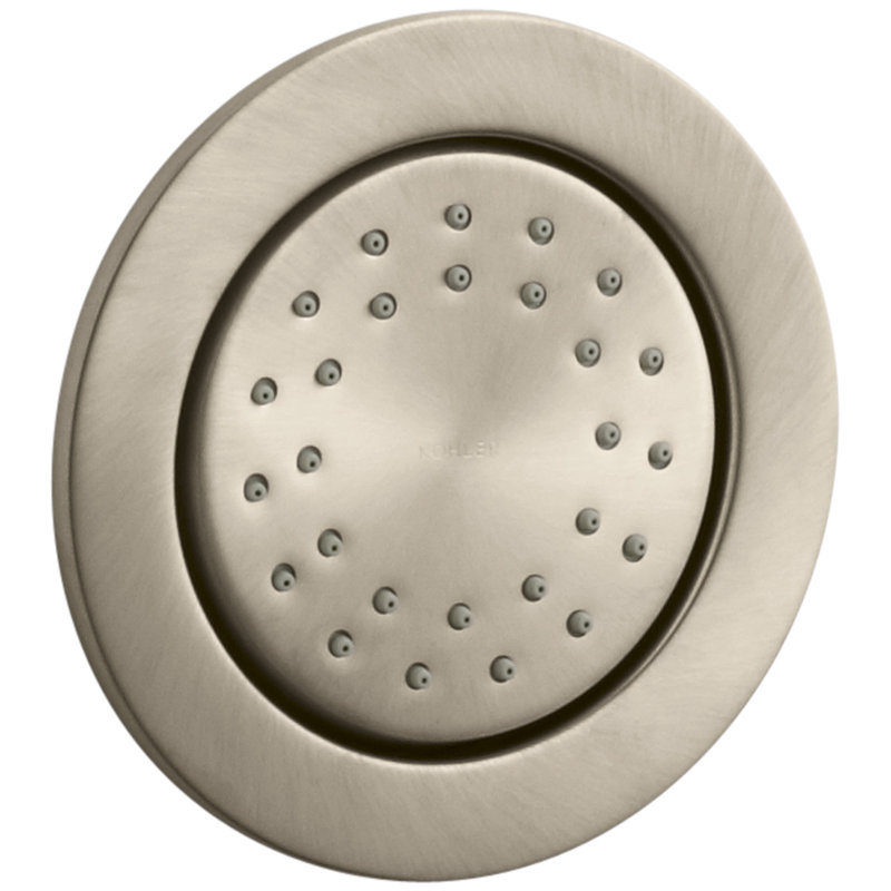Pulvérisateur à corps rond avec buse de pulvérisation masterclean WaterTile, Bronze brossé vibrant