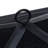 Fire Pit Black 16.5"x16.5"x17.7" Steel