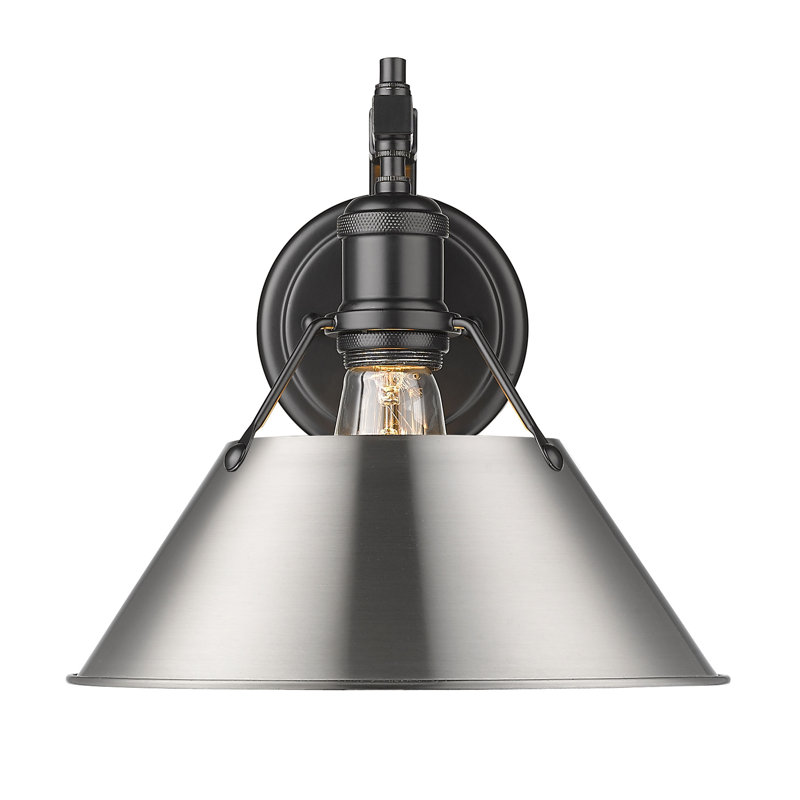 Weatherford Steel Spotlight, Pewter, Matte Black