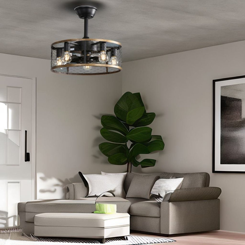 Ailyah Ceiling Fan with Light Kit