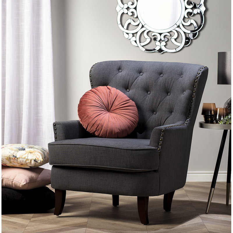 Warfel Upholstered Wingback Chair
