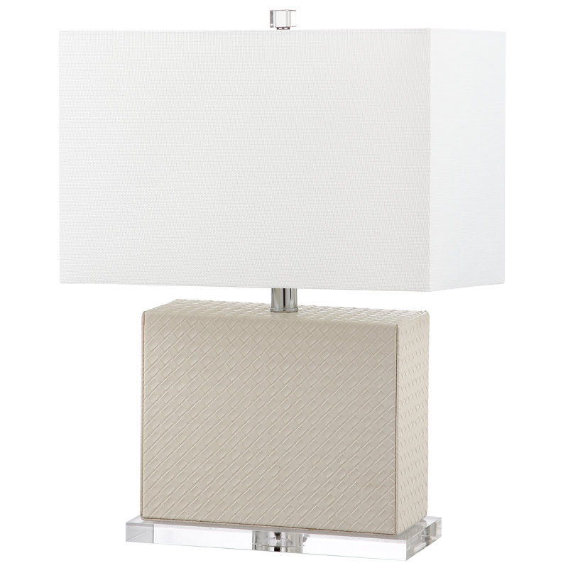 Lampe de table 22 po Cheyanna, Crème