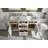 Malcom 60'' Double Bathroom Vanity with Marble Top-1946006430