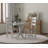 Classic White 30-Inch Round Pedestal Table with Space-Saving Design-90108565-90108566