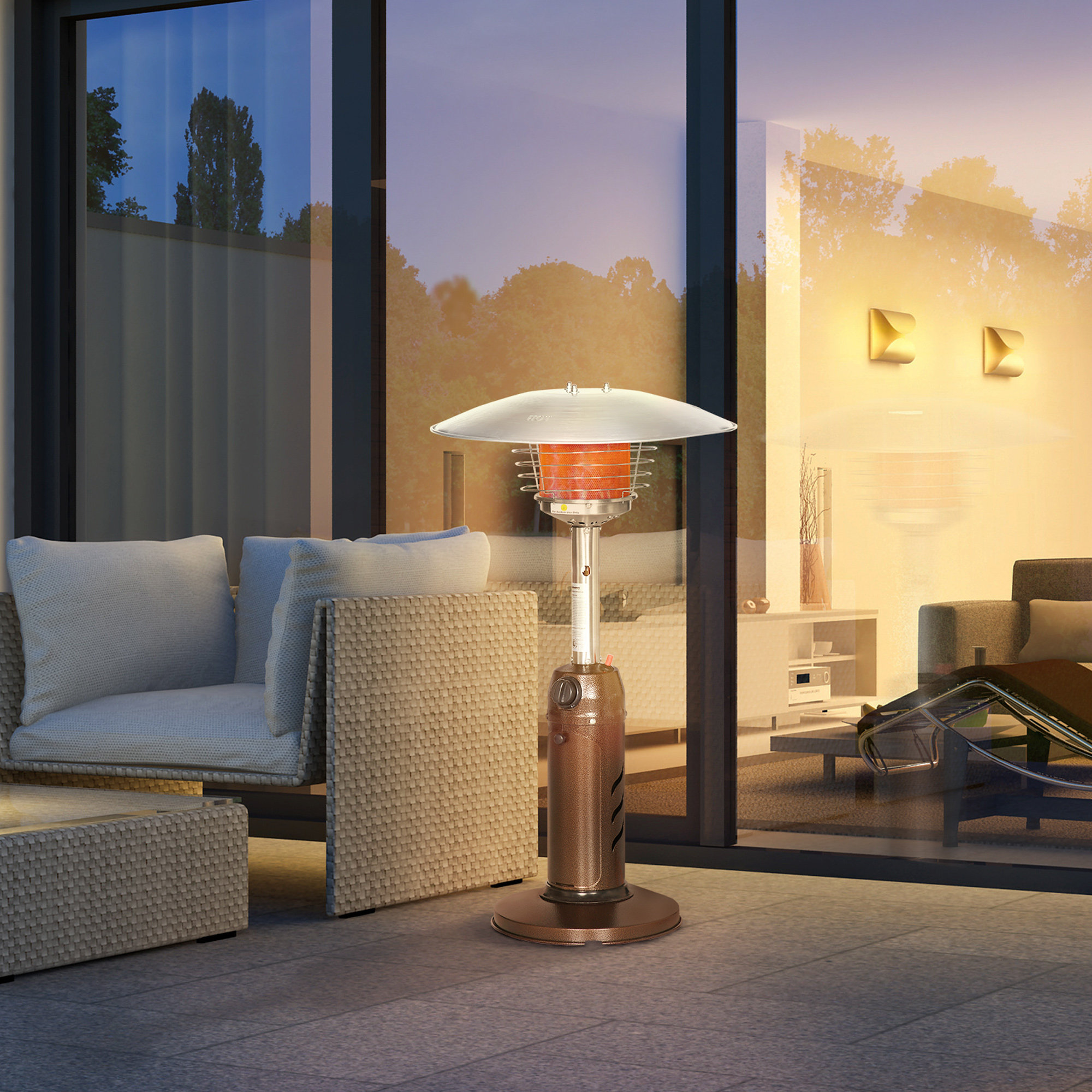 Homcom Patio Heater | Wayfair.co.uk