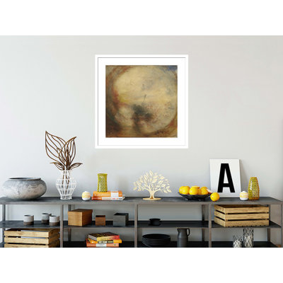 Light and Colour (Goethe's Theory)  - the Morning after the Deluge - Moses Writing the Book of Genesis by Joseph Mallord William Turner -Framed Giclee Print