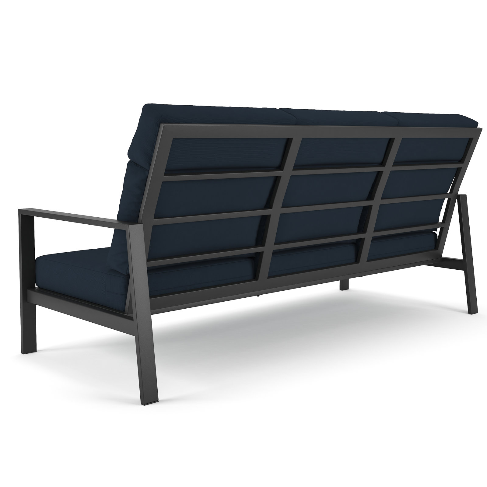 Townsend 80" Sunbrella® Patio Sofa, Canvas Navy, None, No