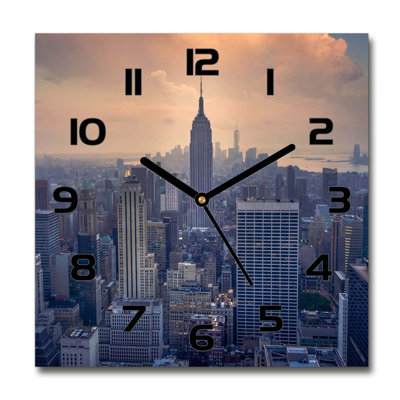 Ilioara Glass Wall Clock