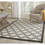 Tapis géométrique ivoire / anthracite Ammundsen-589722988