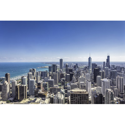 Downtown Of Chicago by Marchello74 - Wrapped Canvas Print