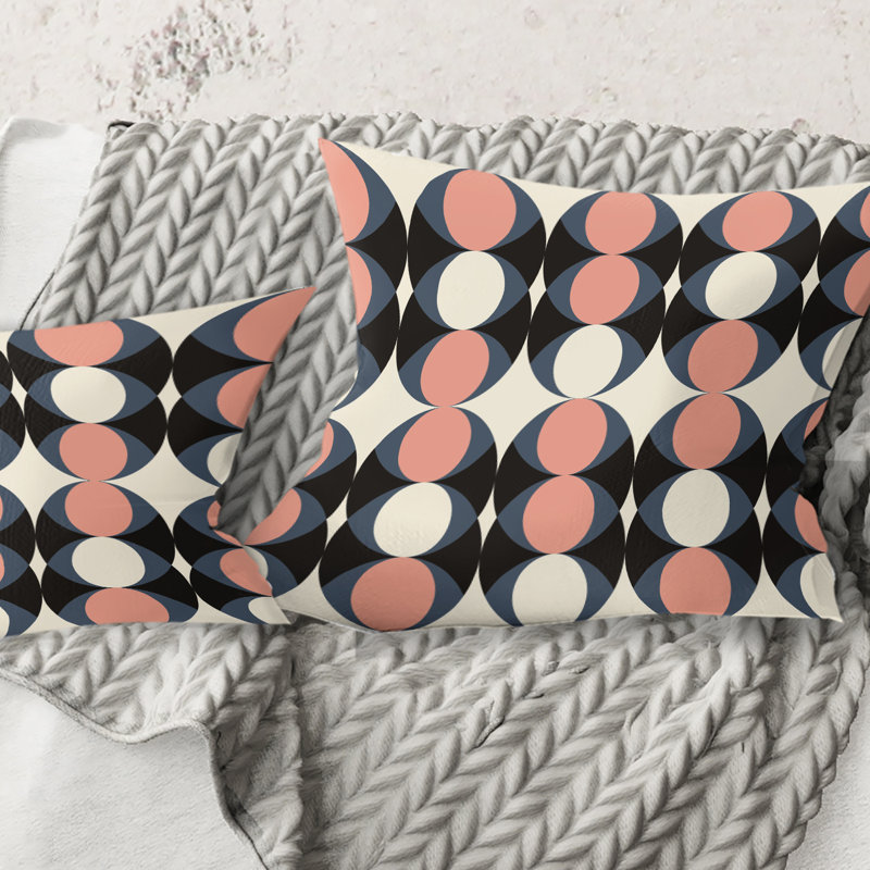 Coussin Retro, 18 po x 18 po