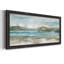 Peaceful Beach I, toile encadrée de qualité supérieure - prête à être accrochée-88113442-88113443
