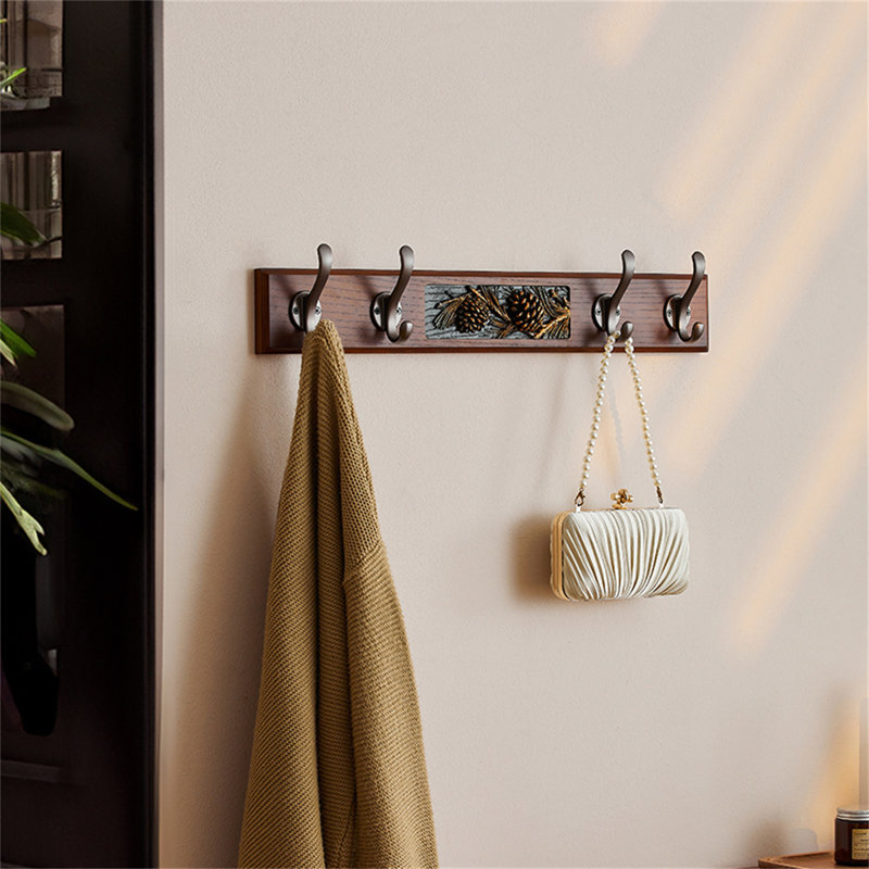 Double-Layer Wall-Mounted Coat Hook (Drilling Required)