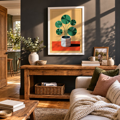 Potted Modernist Botanical - Print