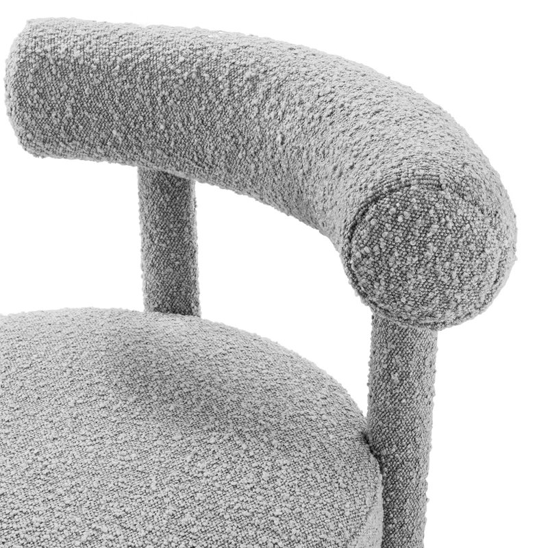 Modway Toulouse Dining-Chairs, Light Gray